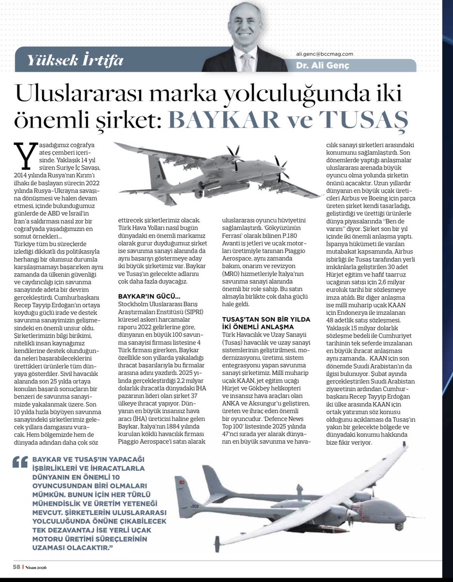gencalidr's tweet photo. #BCCMAG
@BaykarTech @TUSAS_TR https://t.co/kR09BRGGsq