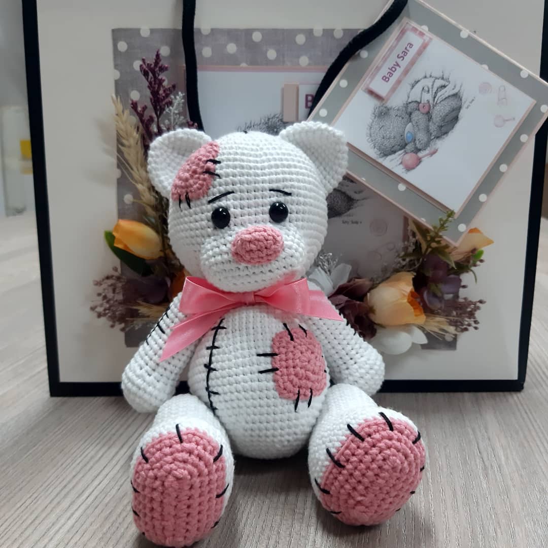 AmigurumiToday's tweet photo. Me2U Teddy Bear 🧸💝 crocheted by talented @yarn.hook.story

Pattern by @amigurumitoday ➡️ https://t.co/TqlnwK7XKv

#amigurumi #crochetpatterns #amigurumipatterns #crochet #crafting #handmade https://t.co/h6id2TfM3i