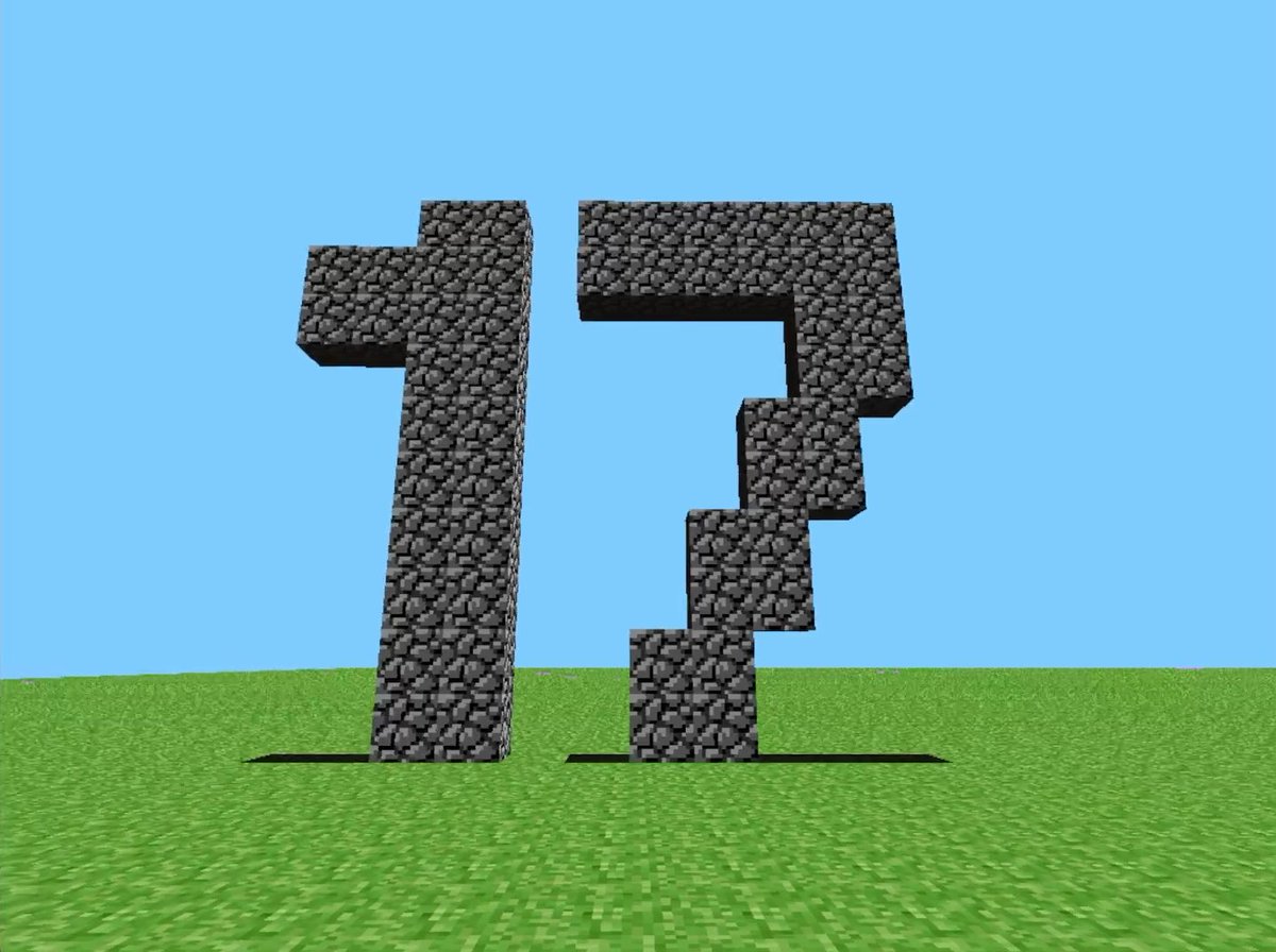 JYN2018X's tweet photo. Minecraft will be turned 17 years old...... https://t.co/VgGNJY0uNn