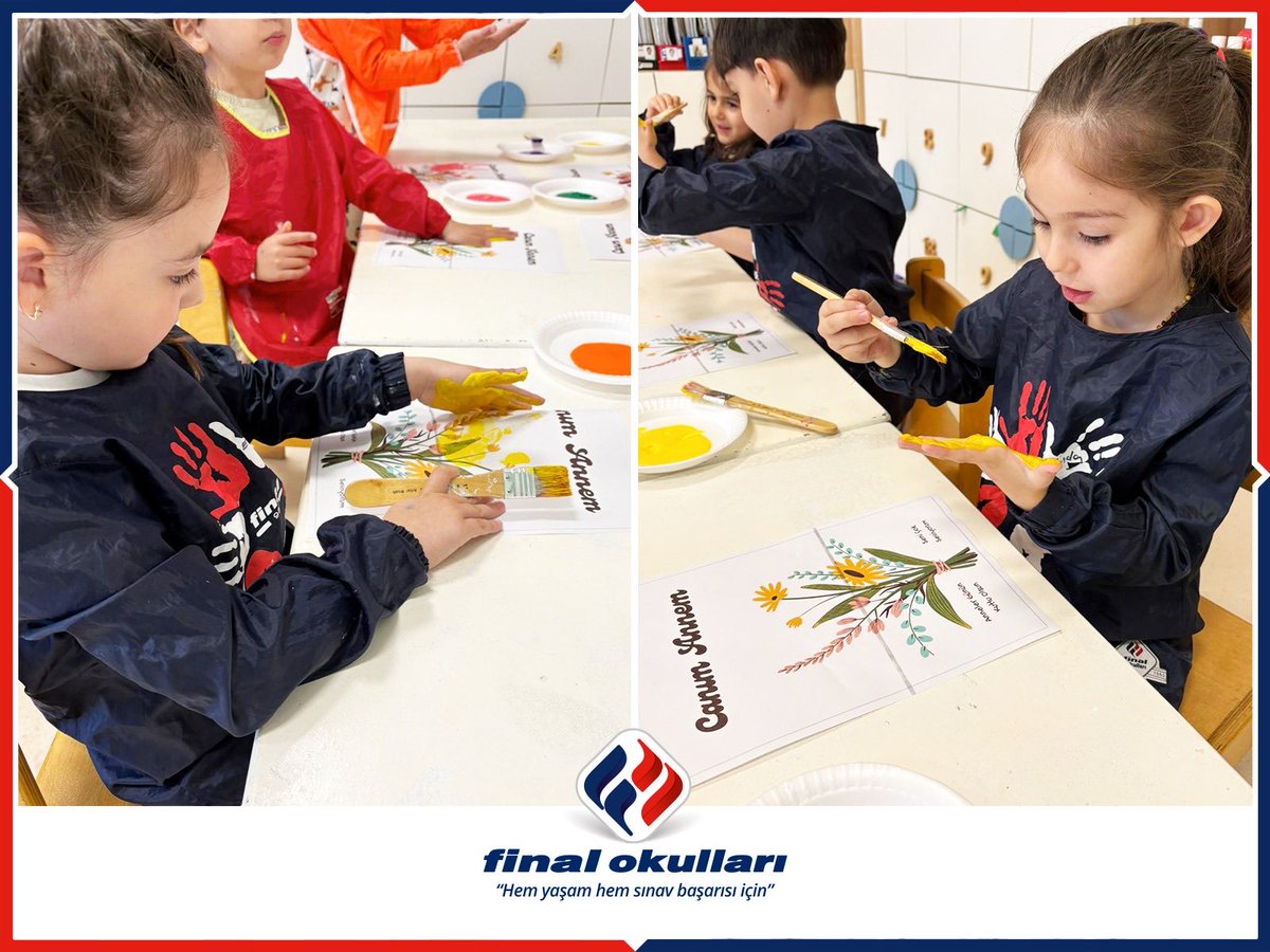 🌸 Minik Ellerle Anneler Günü’ne Renk Kattık! 🎨💖

Okul öncesi öğrencilerimiz, Anneler Günü’ne özel sanat etkinliğinde hayal güçlerini ve sevgilerini rengârenk çalışmalarla buluşturdu.
Minik ellerin hazırladığı her eser, annelerine duydukları sevginin en güzel yansıması oldu. ✨