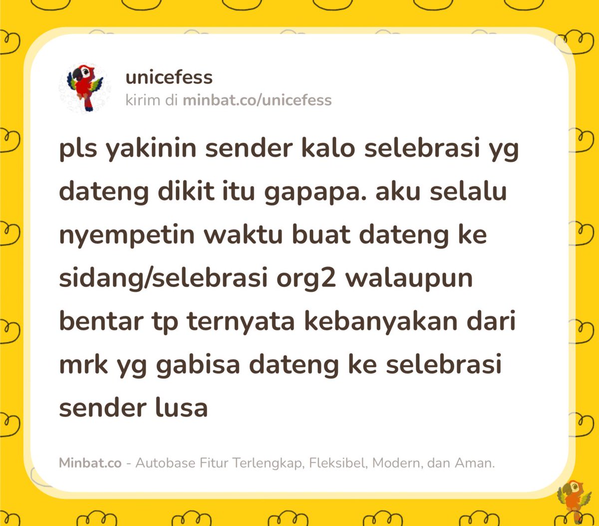 UNNES MENFESS🍌 tweet media