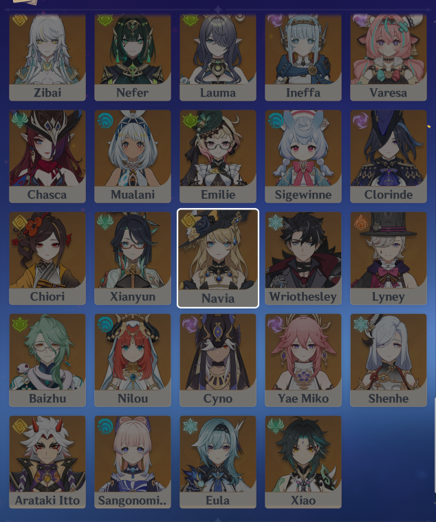 EmelinStriker's tweet photo. @kxlee88 these 5 rows- i still rly wish i had ineffa, lyney, and wriothesley tho- but i gotta skip most of the time when someone got a rerun- i did finally get klee on her last rerun tho with varka https://t.co/IDeZweClnr