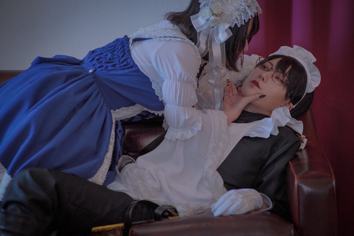 sky_cos236's tweet photo. 軍服メイド×ロリータお嬢様

【-規律の禁断性-】

 #メイドの日 https://t.co/1JuX8lbGw5