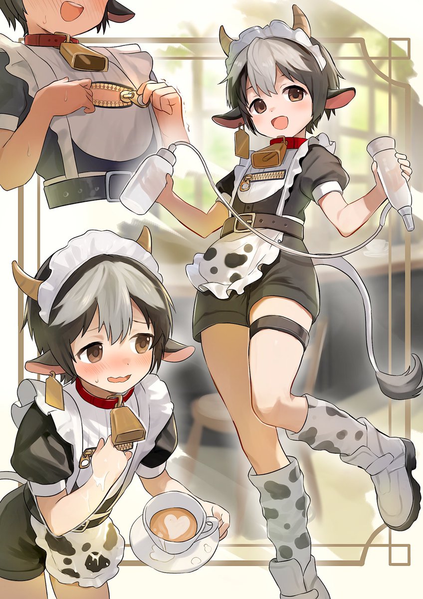 (メイドの日らしいので) 特殊なショタメイドをよく描くひねくれたアカウントです 