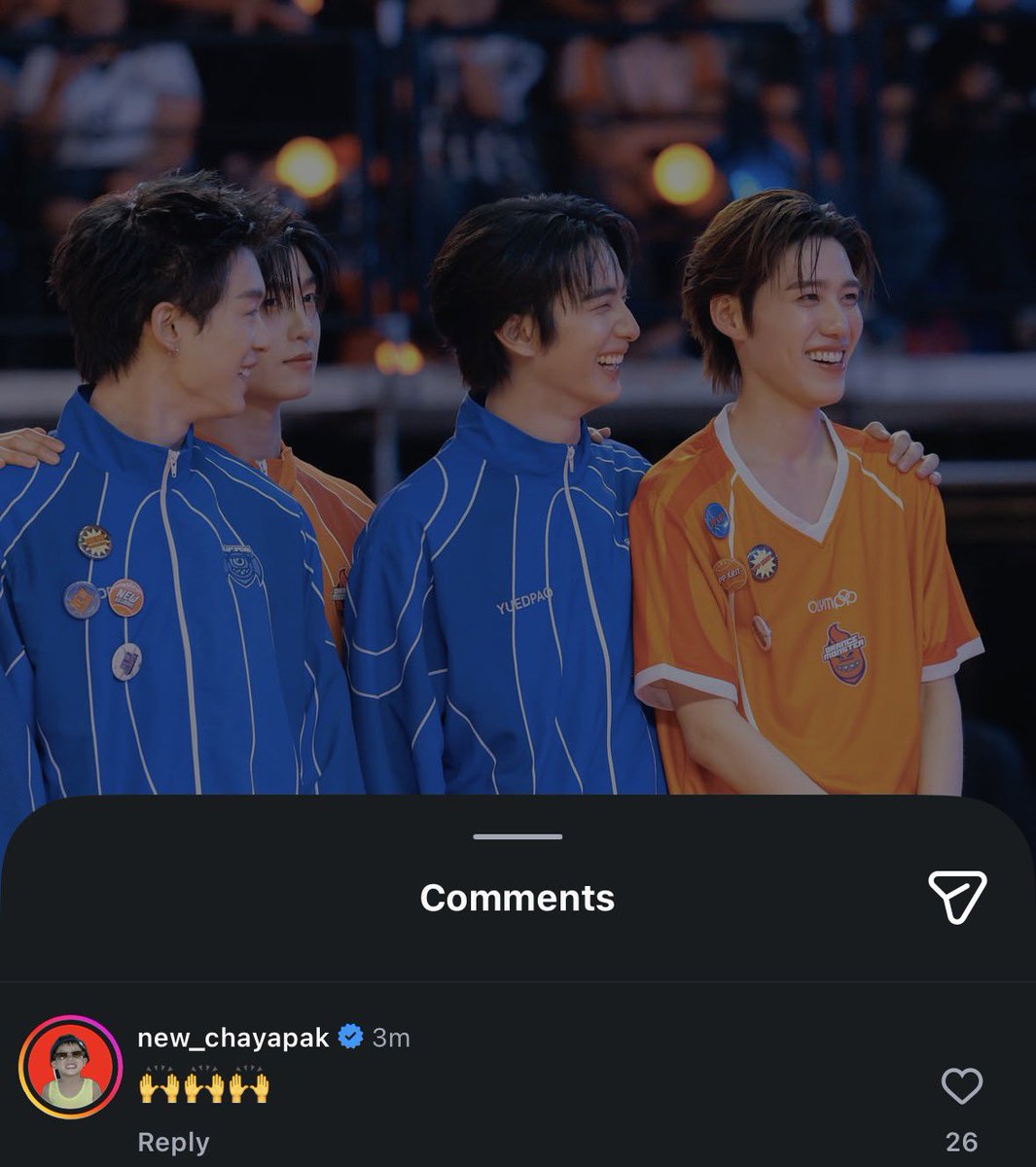 ผู้พิทักษ์นุ๋พีตอนเล่นเกมนิ่ นิวกันให้พีทุกบล้อคที่วิ่งเลย น่ารักมากๆๆ🙌🏻🧡