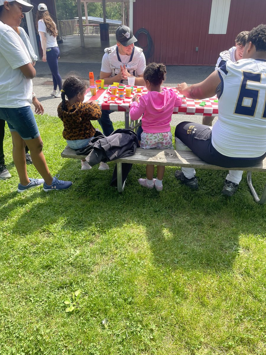 gcfootball's tweet photo. Yesterday was bigger than football. 

Proud of our team for spending the day with the incredible kids and families at Special Love an organization making a real difference for children battling cancer.

Watching our players connect, laugh, encourage, and simply show up with heart was a powerful reminder of what @OLGCHS is truly about. Service. Brotherhood. Perspective.

Some days leave a mark far beyond the field. Yesterday was one of them

#WeAreGC