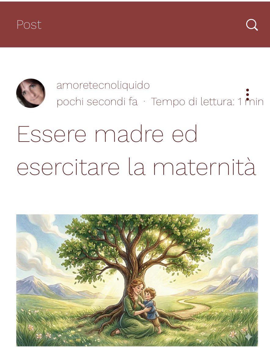 valcarpino's tweet photo. Quell’albero saldo che si radica al terreno ma nello stesso tempo si erge verso il cielo. I figli sono le  foglie che il vento porterà lontano, ma l’albero rimane lì per loro, saldo, radicato, benevolo e fiero. …
Posto completo nel blog di Tonino Cantelmi e Valeria Càrpino https://t.co/CyYS5zQO0l