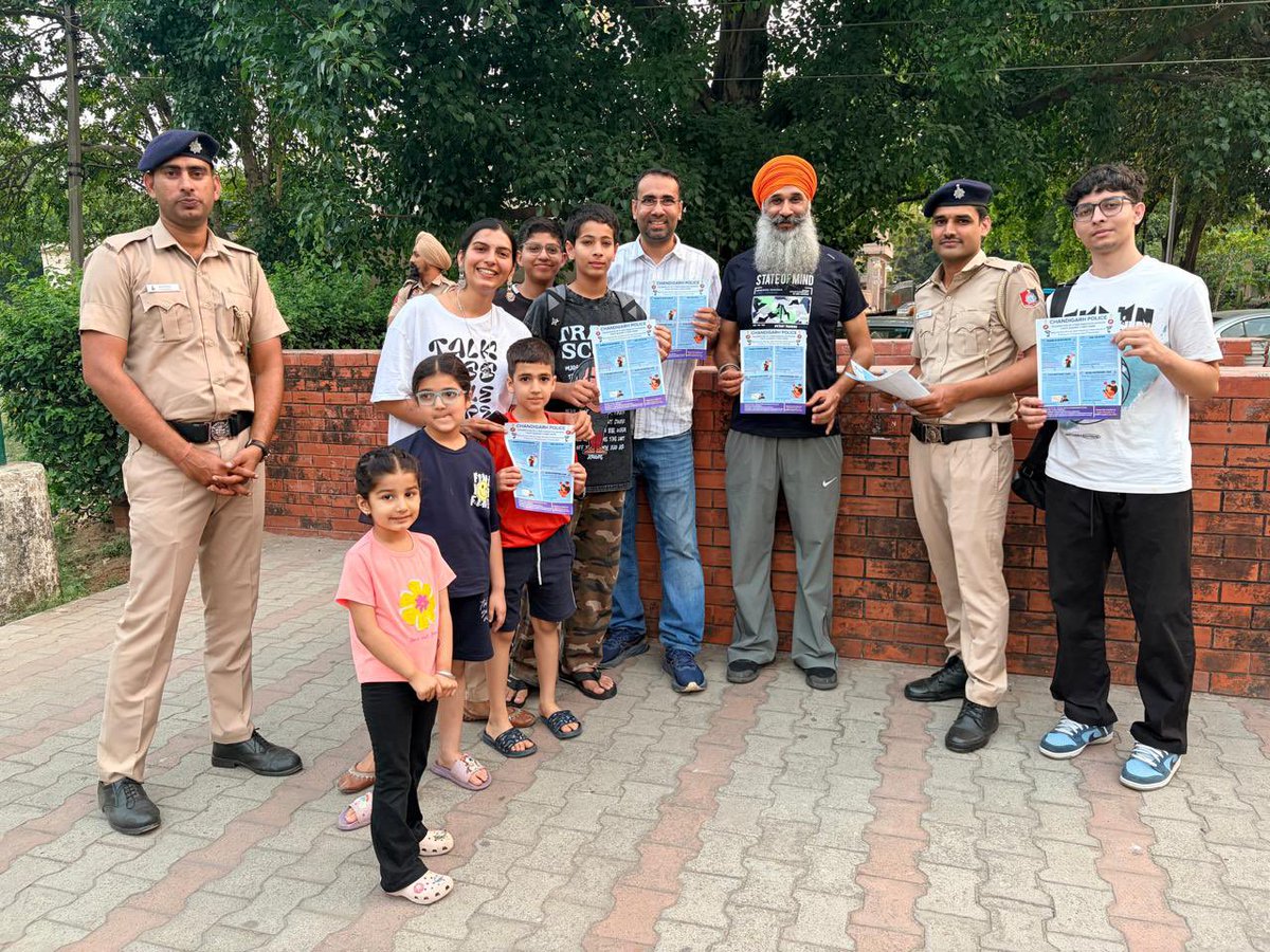 Cyber Swachhta Mission Chandigarh Police tweet media