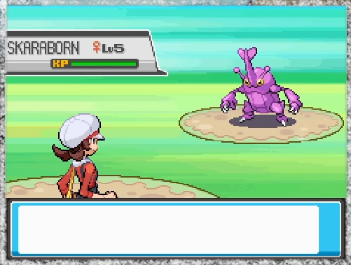 Shiny Heracross after 18152 headbutt encounter on phase 2 !