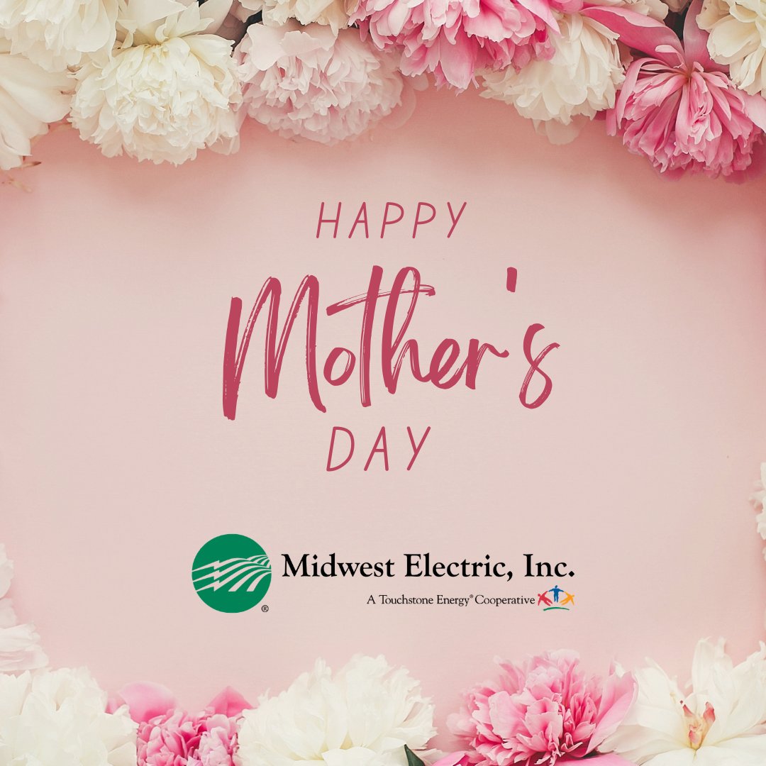 MidwestREC's tweet photo. Happy Mother’s Day! 🌸 Today, we celebrate the incredible moms who light our lives with love, wisdom and endless support. Whether you’re a mother, grandmother, stepmom or mother figure, your kindness and strength make the world a better place. 💗 https://t.co/KMB05uwZUC
