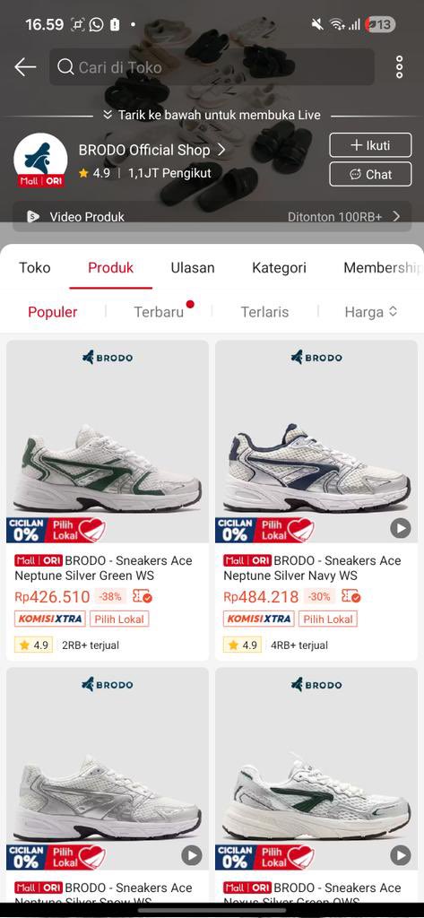 goodayfrezvs's tweet photo. SUMPAH GA EXPECT😭‼️
sepatu Skechers, Adidas, Puma sampe Compas lagi pada banting harga gila-gilaan,
ada yang diskon sampe 74% https://t.co/mIMmRBztFo