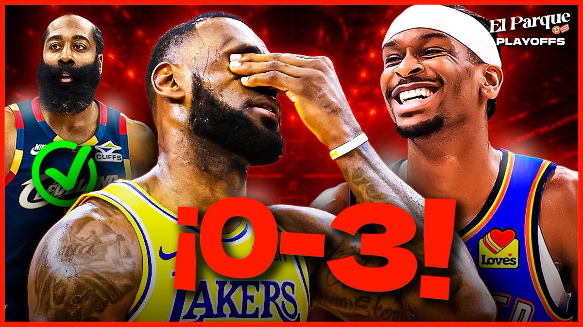¡NUEVO VÍDEO YA EN EL CANAL!

Tremendo PARQUE tenemos hoy con toda la actualidad en la NBA.

¡3-0 DE OKC A LAKERS! 
¡HARDEN SALVA A LOS CAVS! 
¡OJO LOTERÍA DEL DRAFT!

Todo esto y mucho más. yo que tú no me lo perdería, la verdad.

¡Entra!
youtu.be/e6L6ZiGD3Ls?si…