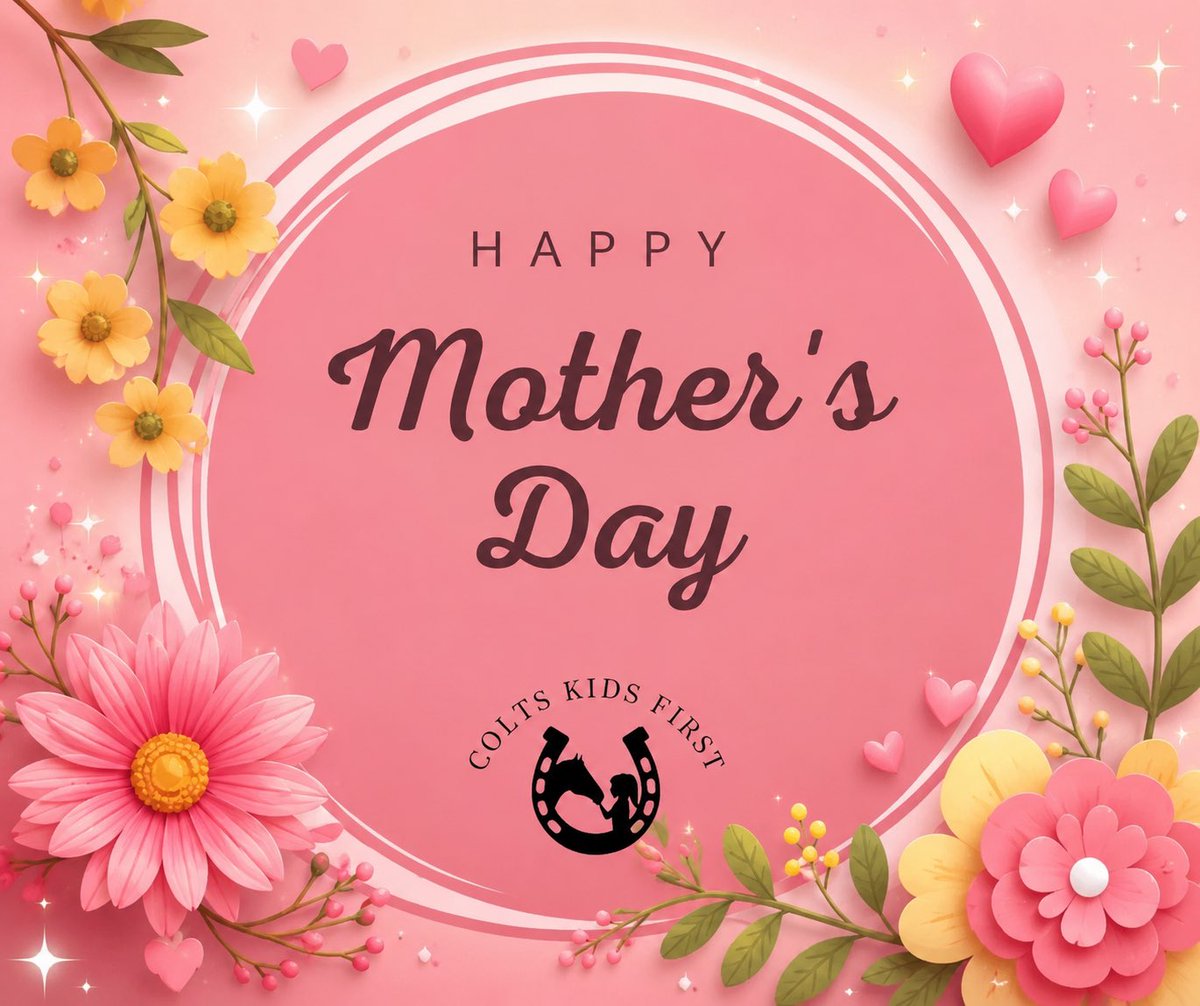 ColtsKidsFirst's tweet photo. Happy Mother’s Day to all the incredible moms, grandmoms, stepmoms, bonus moms, and mother figures in our community. 💐 Thank you for the love, strength, patience, sacrifices, and endless support you give every single day. You are the heart of your families and a huge part of https://t.co/oKfblppclf