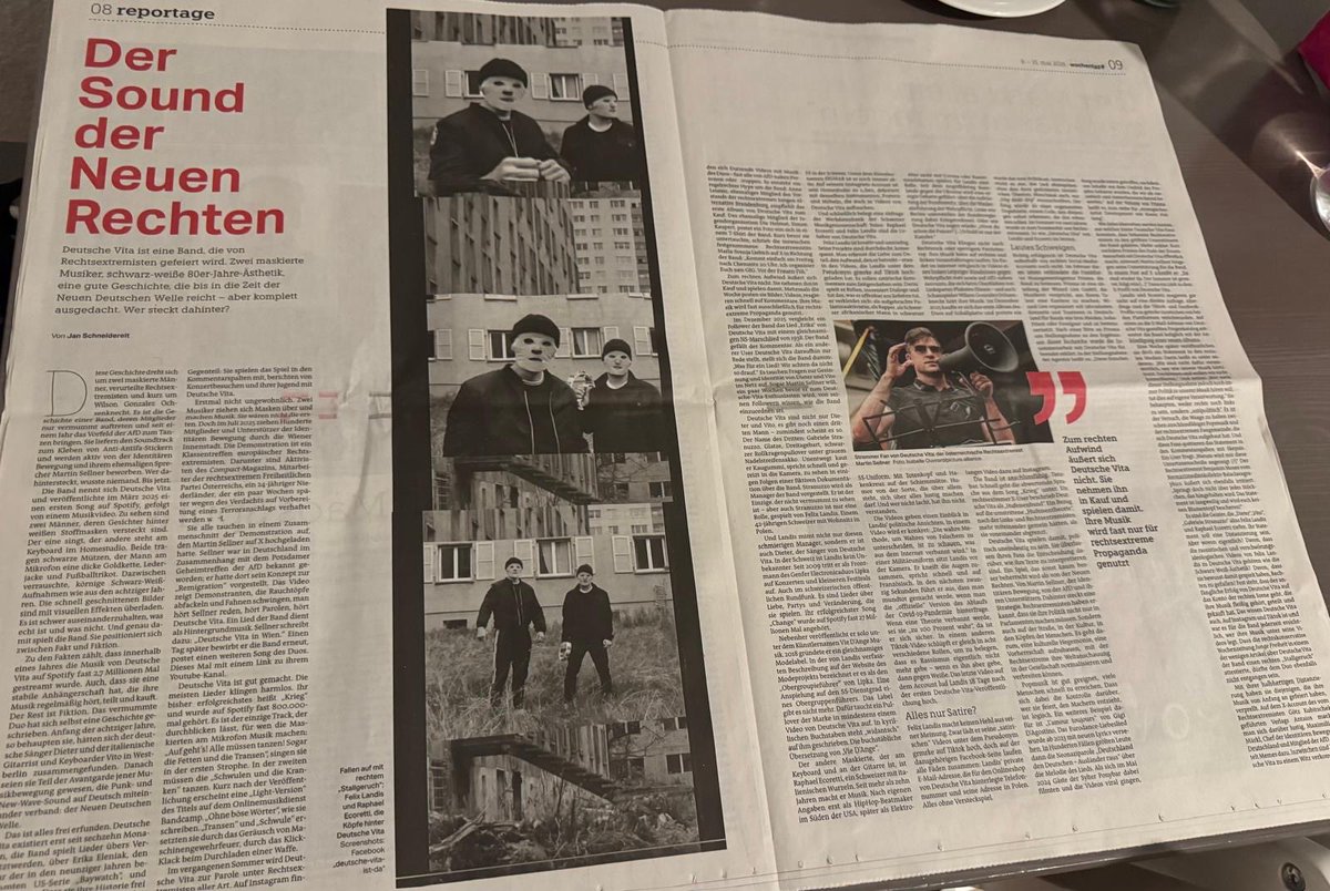 deutschevita_X's tweet photo. Detlef K. hat uns jetzt noch die gedruckte Ausgabe besorgt https://t.co/3lsDZip31s