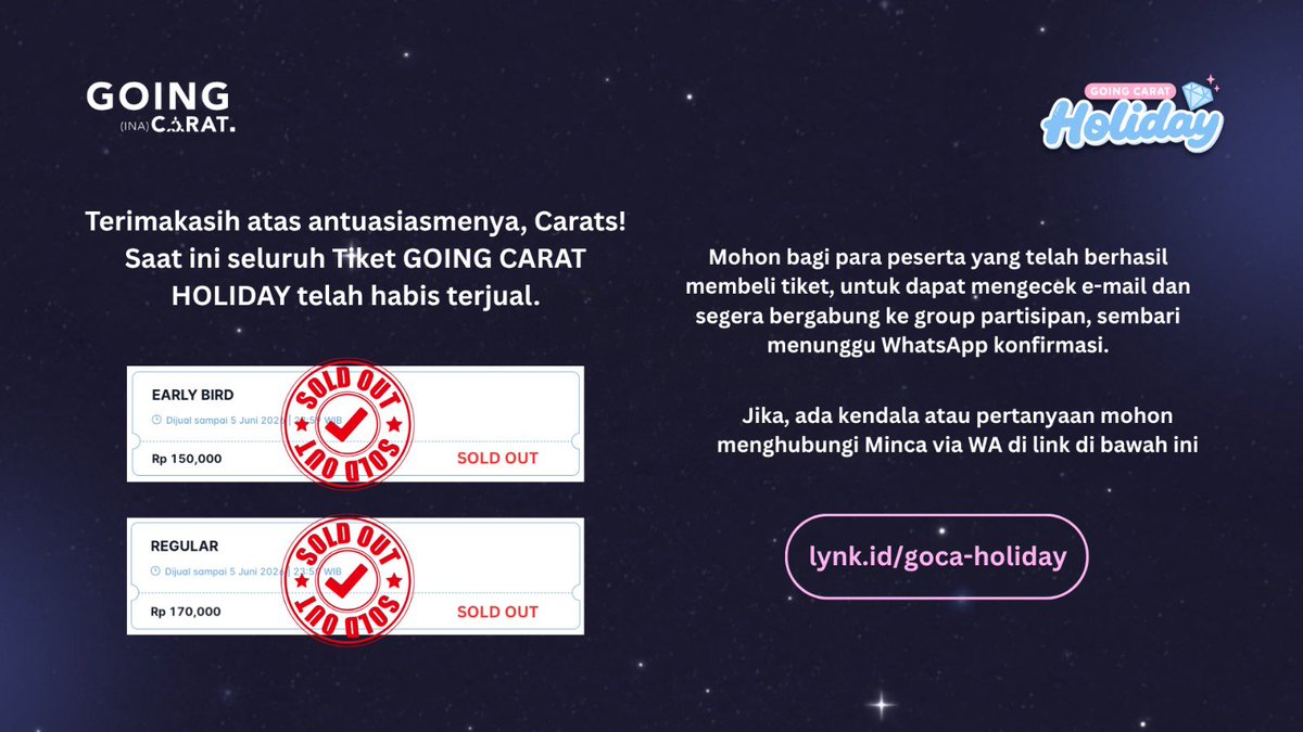 GOING CARAT tweet media