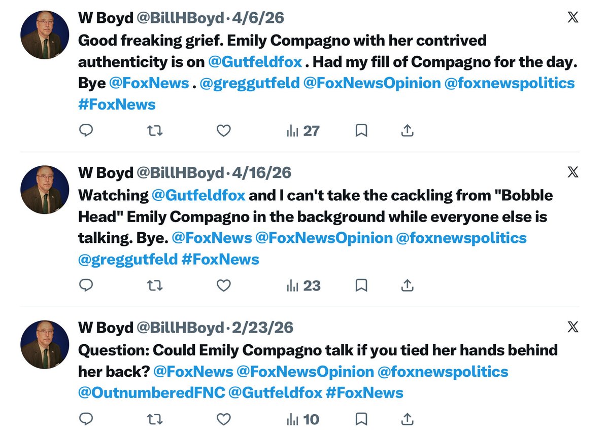 ChristineI220's tweet photo. @jimmyfailla @BillHBoyd @FoxNews @FoxNewsOpinion This guy definitely seems like the stalker type. Major #ECDS. https://t.co/vx1lviyb54