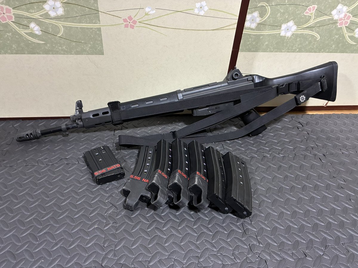 JASDF_sk's tweet photo. スタンダード電動ガン 89式小銃
後方配線したり、リポ化、Tコネ化もして思い入れ凄いんだよなぁ

#サバゲー  #サバイバルゲーム  #東京マルイ https://t.co/CiIWDZvA0c