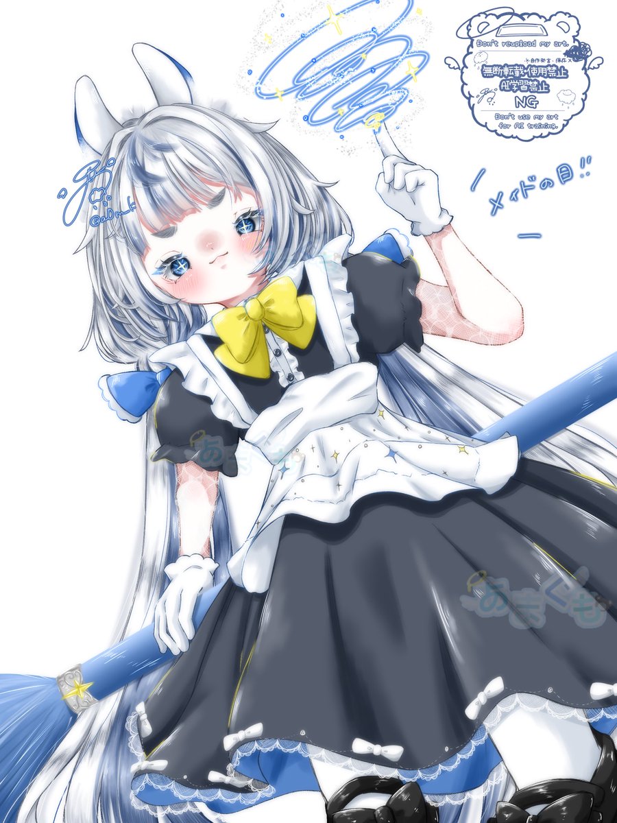100日チャレンジ 12日目🐰💙

#メイドの日 #あぐのあとりえ