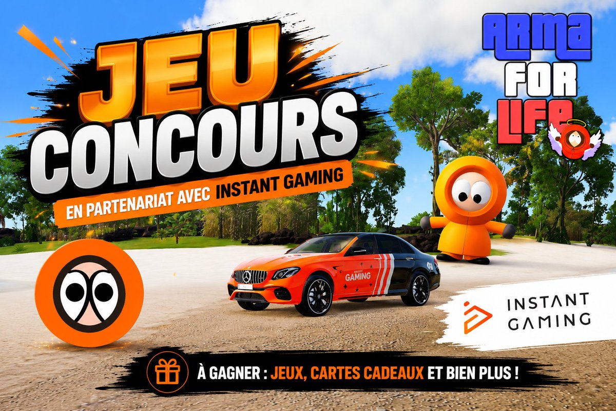 MrRatSuper's tweet photo. Concours @InstantGamingFR !

Gagnes ta Mercedes E63 AMG floqué IG, Carte Grise offerte !

Pour participer :
📌 Follow @ArmaForLife
📌 Mets ton nom RP en commentaire📝
📌 RT ce tweet🔁
📌 Participes au concours Instant Gaming via : https://t.co/DXtwyzX6B0

📅T.A.S le 24/05/2026🔥 https://t.co/GbJT6DhUbN