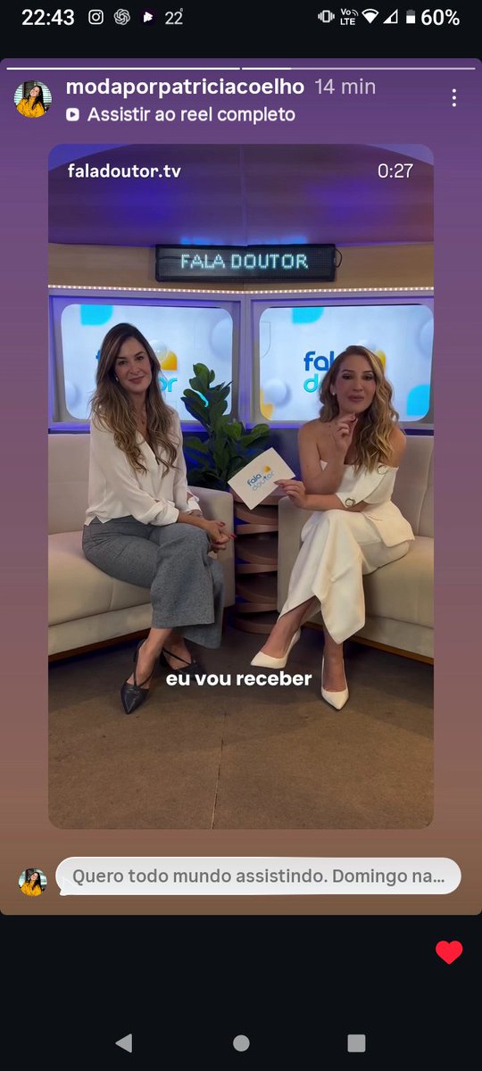 Tão feliz por ela sabe ♥️coração fica quentinho de tanto amor. Parabéns <a href="/draameirelles/">Amanda Meirelles</a> você merece o mundo🥰