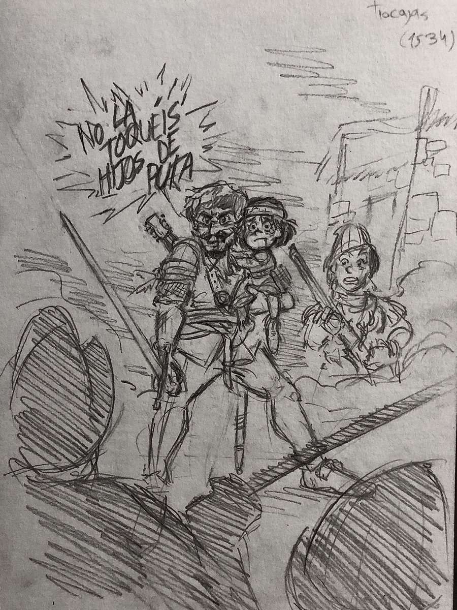AEgisRoMa's tweet photo. De todas las historias y personajes ambientados en ese período te fuiste contra uno de los pocos que es chido, investigado y considerado, el personaje es Fernando y la niña es Hualpa, EL LA DEFIENDE Y CUIDA y no rechaza ni niega la crueldad de los conquistadores ni los justifica- https://t.co/TQvcb34H2x
