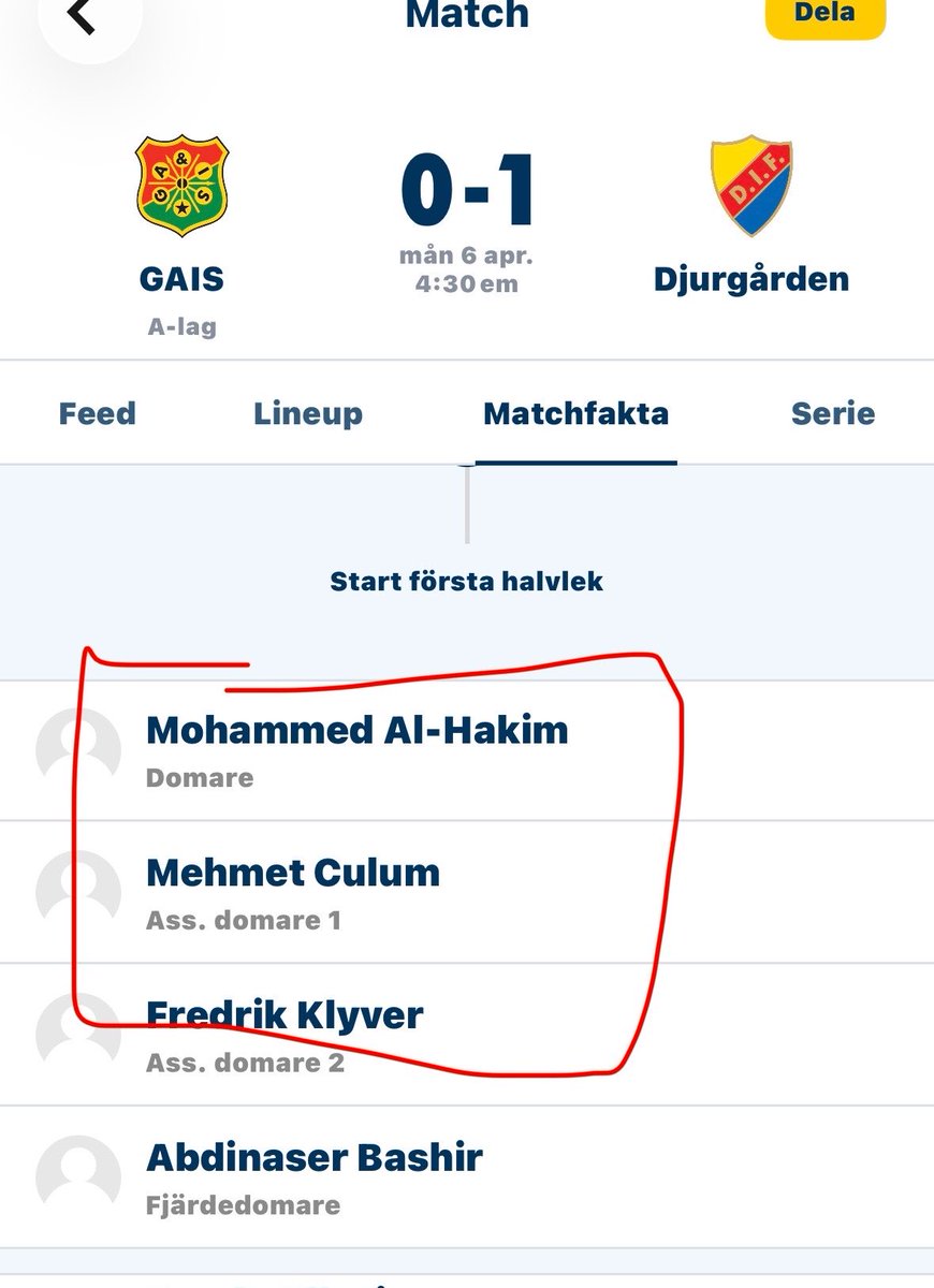 gaismp4's tweet photo. Hmm… två bortdömda tydliga onside mål, båda fördel Djurgården 🧐 https://t.co/BHwEf6HNyA