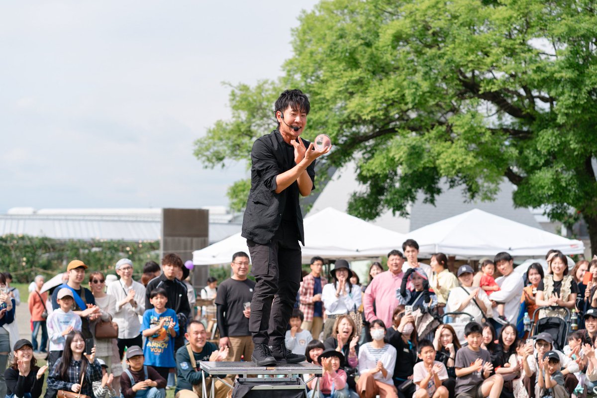PerformerSATOYA's tweet photo. ㅤㅤ
３月から始まった春〜GWまでの公演が無事に終了し、北海道へ帰ってきました！
ㅤㅤ
期間中たくさんの方に応援いただき、改めていろんな方のおかげで毎回ステージに立てているんだなと実感する毎日でした。
ㅤㅤㅤㅤㅤ
出会いに感謝！！！
ㅤㅤ https://t.co/2TpYvOQojy
