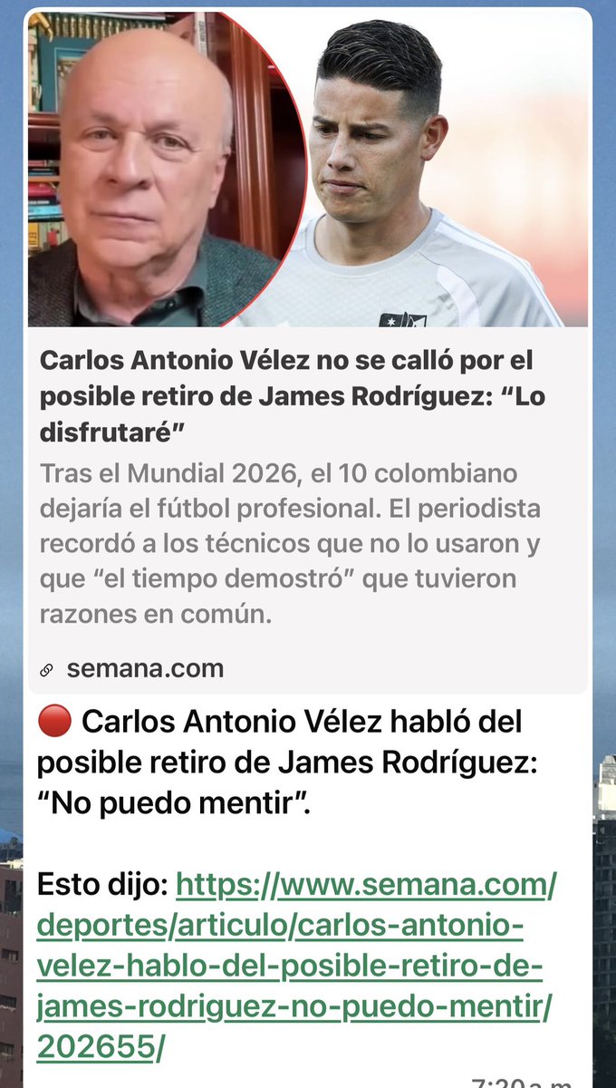 Carlos Antonio Velez tweet media