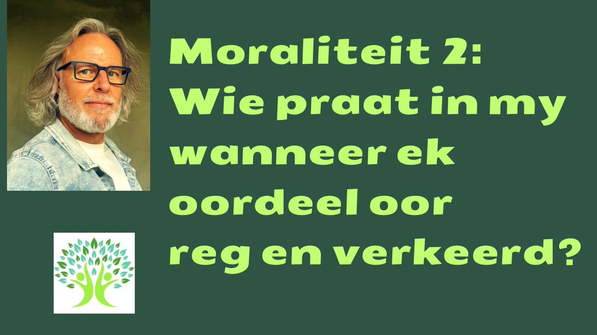 PhilipLiebenber's tweet photo. Moraliteit 2 | Wie praat in my wanneer ek oordeel oor reg en verkeerd? •... https://t.co/U8oiTen0IJ via @YouTube #Selfinsig #Moraliteit #Bewustheid #Sielkunde #Filosofie #InnerlikeLewe #Menswees #Denke #Waarheid #Gesprek #renaissancegemeenskap https://t.co/h1IYfVmr9B