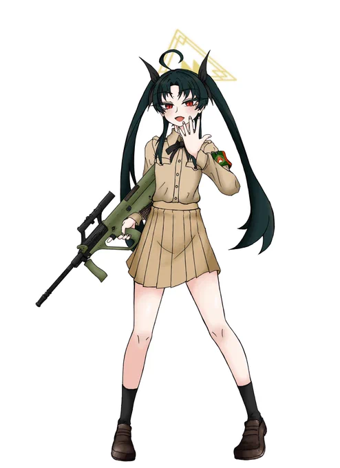 ブルアカファスガンが無事終了したのと主催さんから許可を頂きましたので 今回登場したオリジナル生徒のアリアス生徒会長とエスペランザ風紀委員長の設定画を作らさせて頂きました…! ほんものの2人を見たかったぜ…