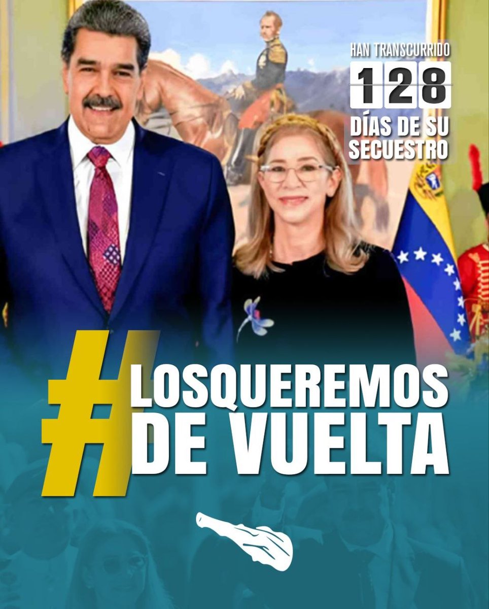 Monagasven's tweet photo. Los queremos en Venezuela 🇻🇪 

No importa cuando lean esto María Corina Machado no va a volver jamás!

Y si lo hace es a estar presa el resto de sus días. https://t.co/B0Q4S0VA0d