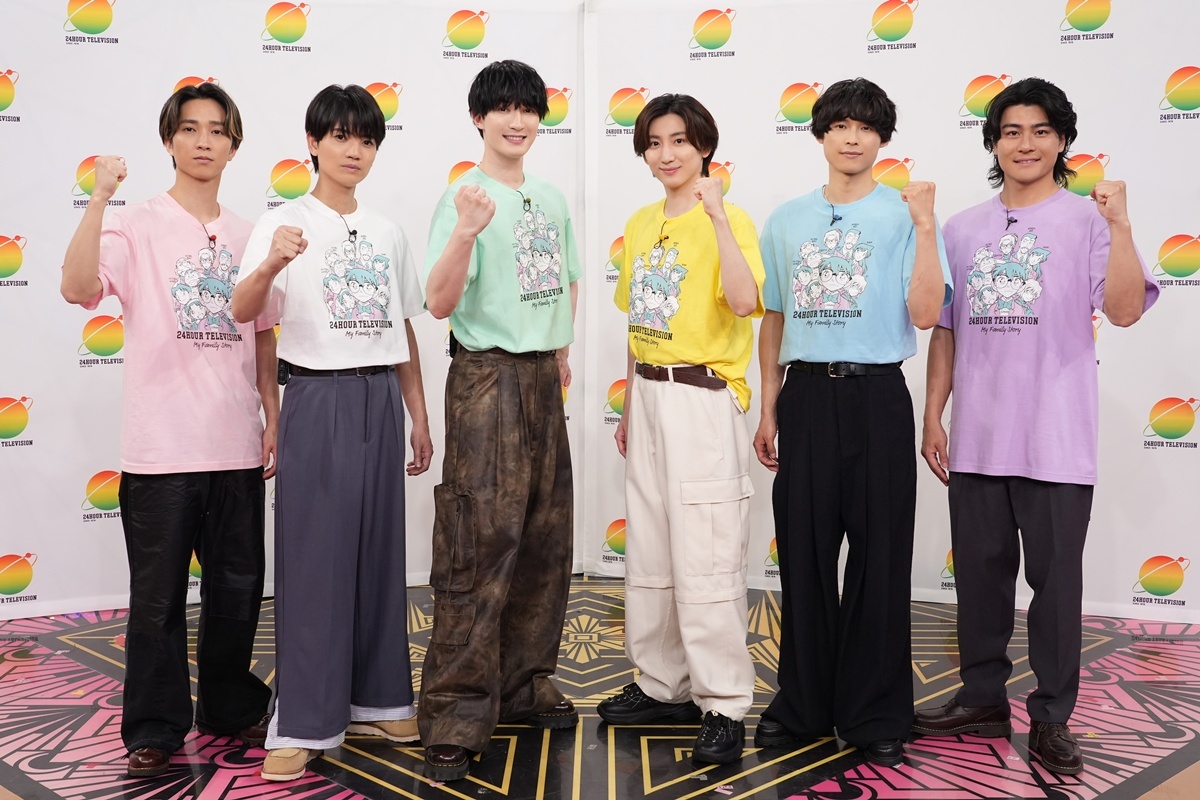mn_enta's tweet photo. SixTONES『24時間テレビ』チャリティーパートナーに決定　今年のテーマに共感「僕たちもずっと家族みたいなもの」

#SixTONES #GOスト #24時間テレビ https://t.co/tJ7DTLLKEw https://t.co/TSyLKIhqDu