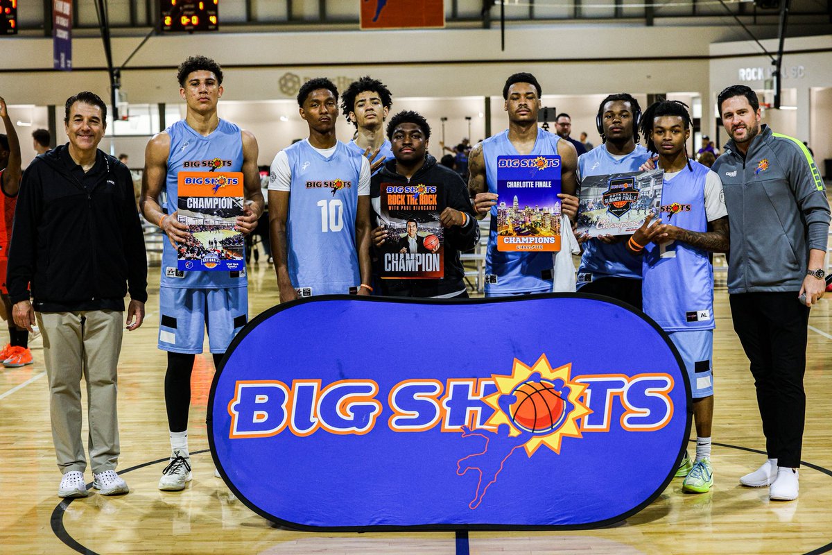 BigShotsGlobal's tweet photo. #BIGSHOTS #RockTheRock 

🏆17U SLAM Orange Championship 🏆

Forever Saint Elite 100
Tournament MVP: 4 Bradley Floyd 29
2 Jalyn Connor 28

J Five Elite BSC- 93
Mykhai Bell 27
Devon Ford 23 https://t.co/IvJ6EgROcH