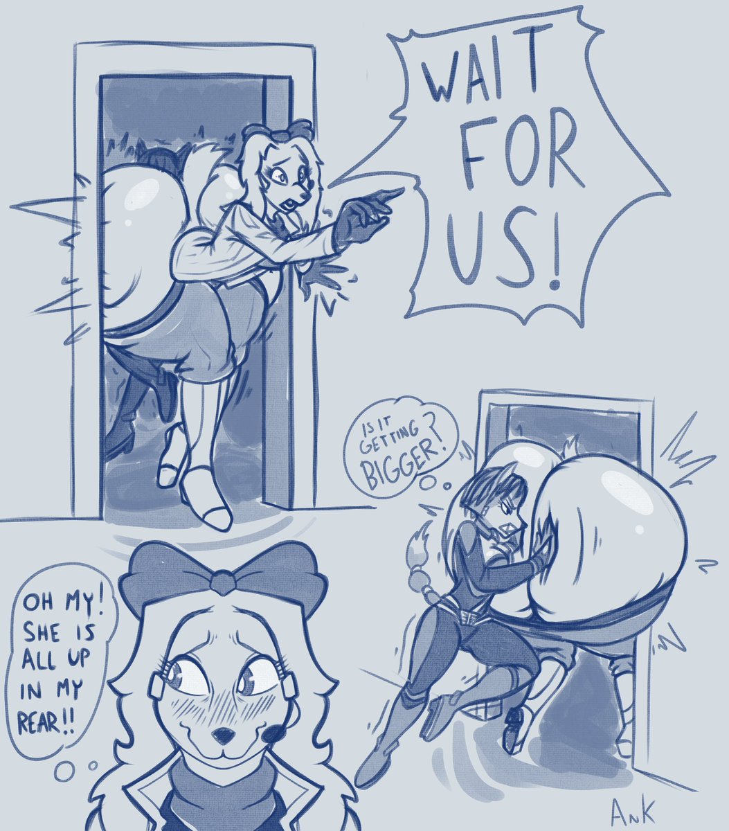 Anon_and_knux's tweet photo. At least Miyu got to her arwing,
Krystal and Fay didn't even make it out of the door! https://t.co/GzTEiN6Qdb