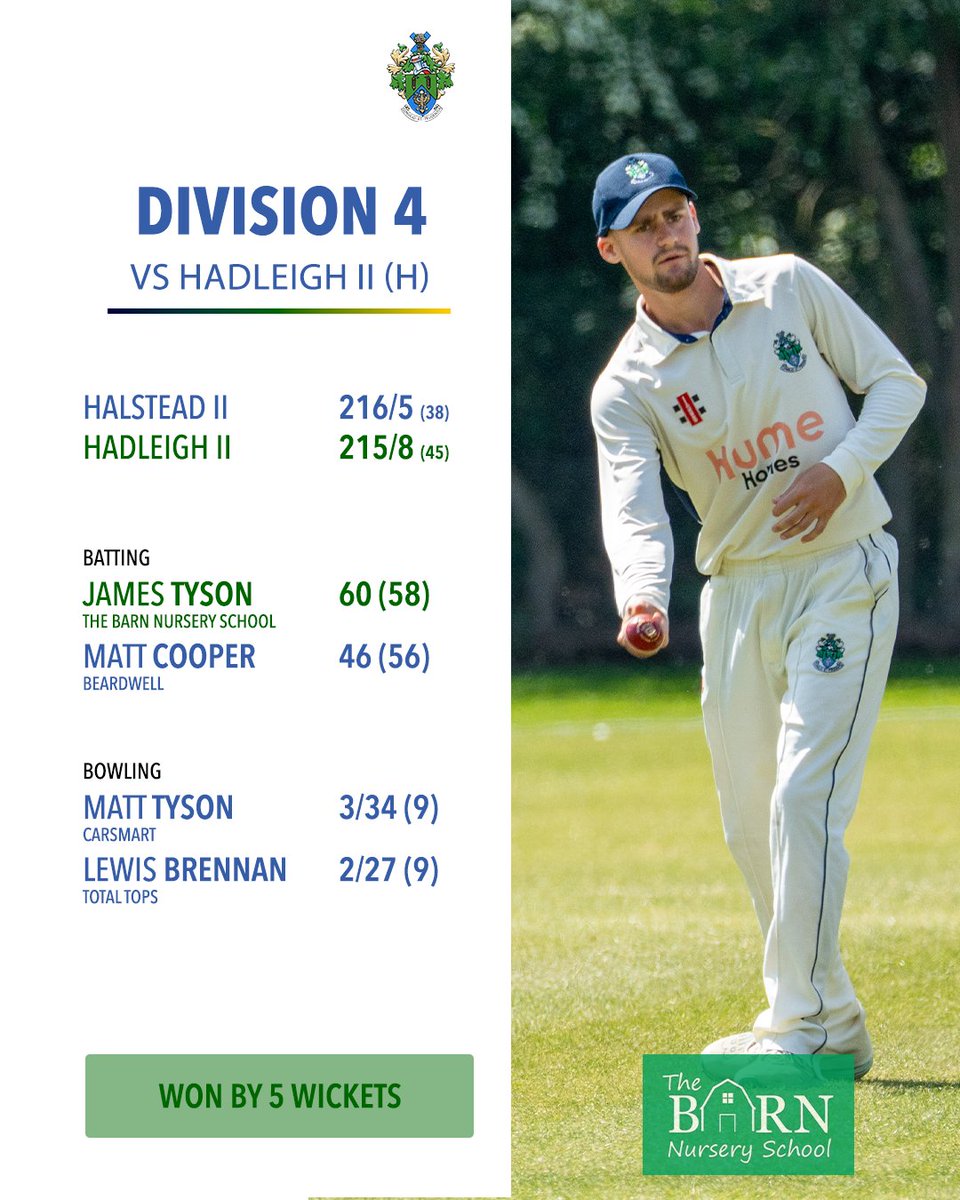 Halstead Cricket Club tweet media