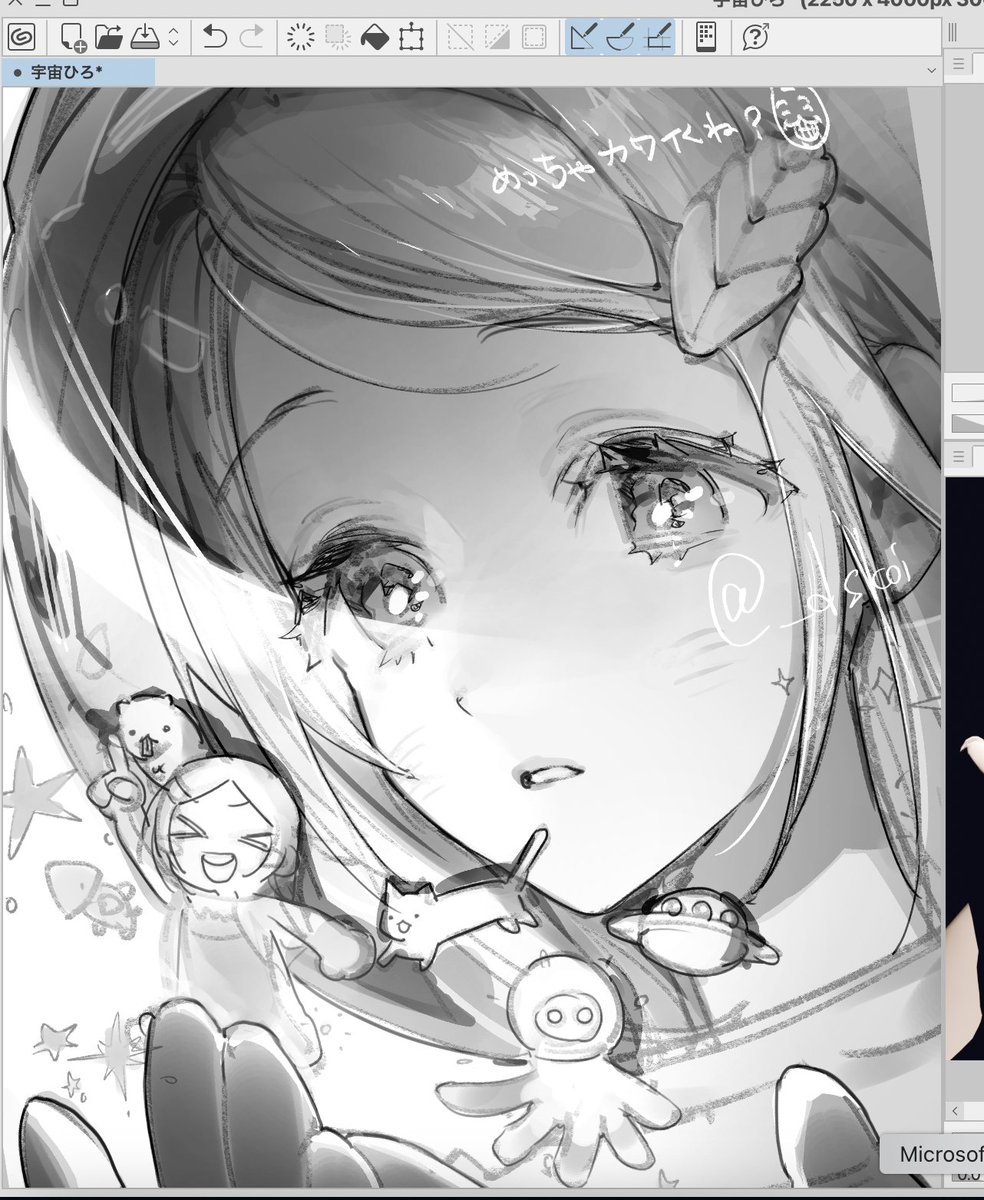 _dskoi's tweet photo. そういうわけで、篠澤広を描いてるよ🤩🤩🤩 https://t.co/u23Cyg7lvR
