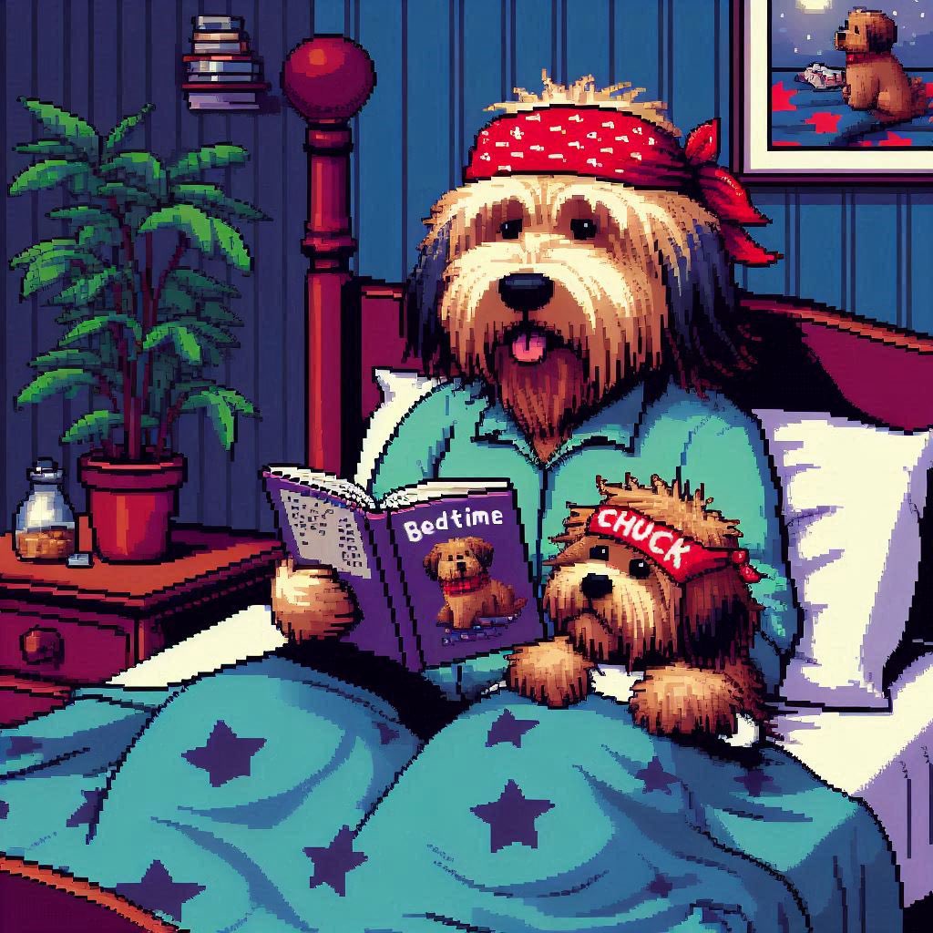 CHUCK_on_Base's tweet photo. Happy Mother’s Day motherchuckers.

$CHUCK’s mother didn’t read him bedtime stories to help him sleep; she read them to give the monsters under his bed a fair warning. https://t.co/Lu1oz1WR6e