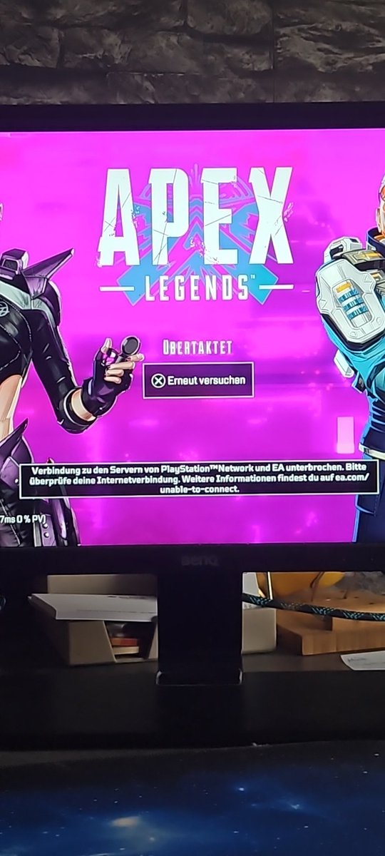 JWorm520's tweet photo. Sind schon wieder die Server down oder was ist heute das Problem Apex? https://t.co/szXU1MpMyU