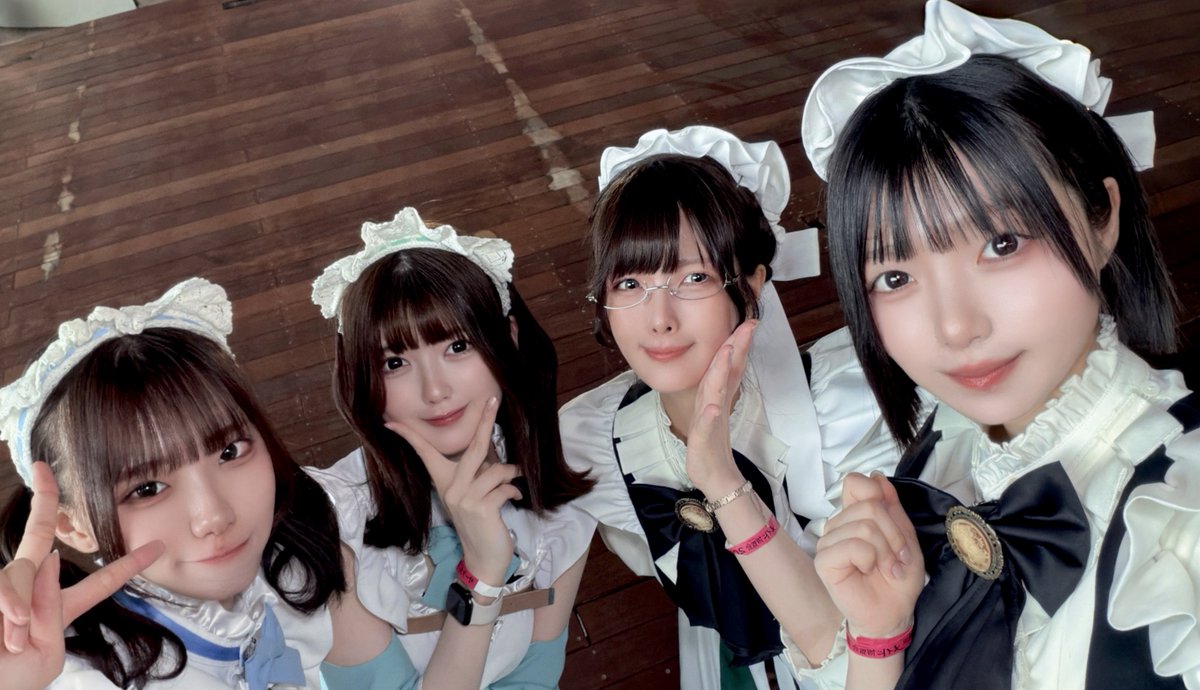 #メイドの日 が終わらぬうちに…
昨日開催の横浜メイド博覧会（ #メイド博 ）参加キャストのお写真でございます📸