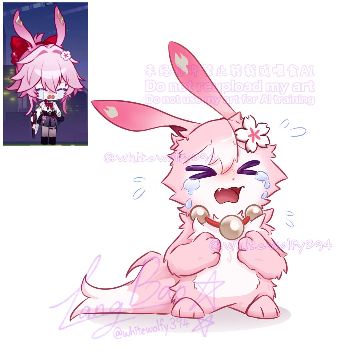 🌸😭🦊💦
#緋英 #Evanescia #星穹鐵道