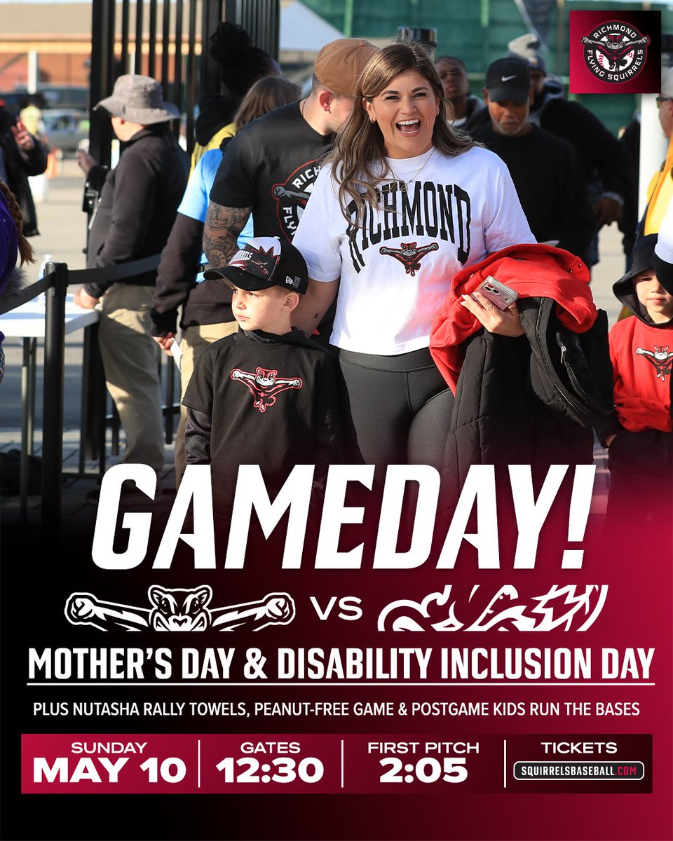 It's a beautiful Sunday for baseball! 🆚 Akron RubberDucks