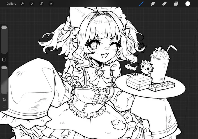 a lil bit of lineart appreciation since i love doing it believe it or not hjsksl// 