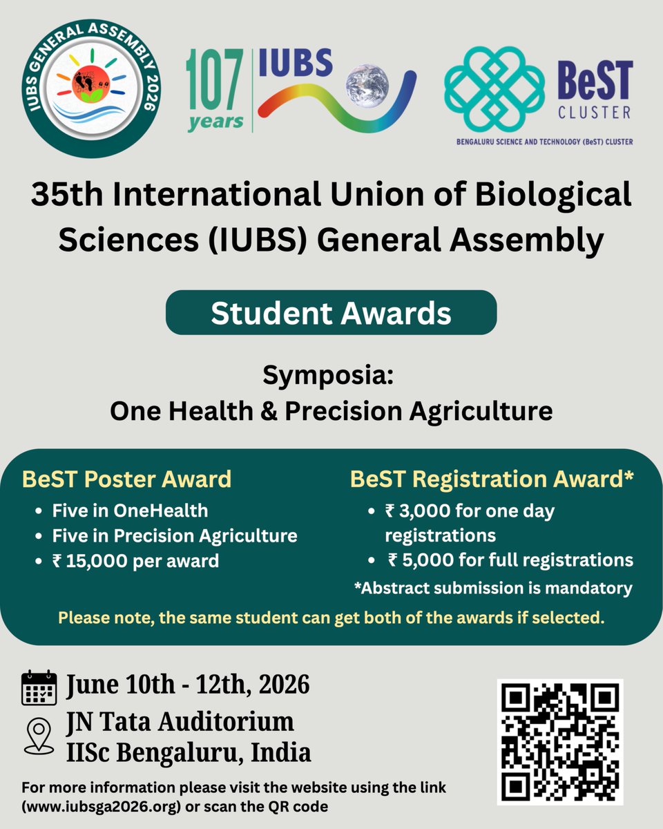 IUBS: Unifying Biology through diversity tweet media