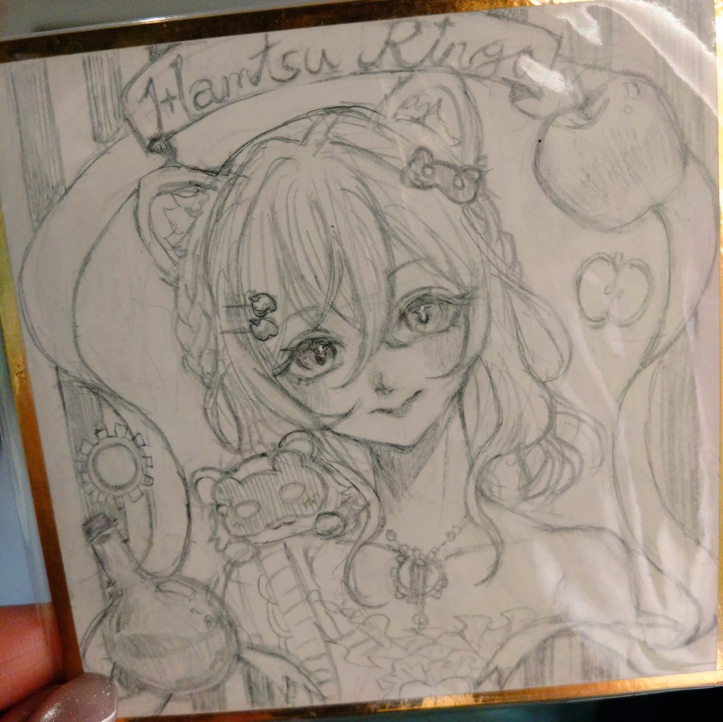 Hamtsu Ringo🐹🍎@HKVtuber(坩紫綾堝) tweet media