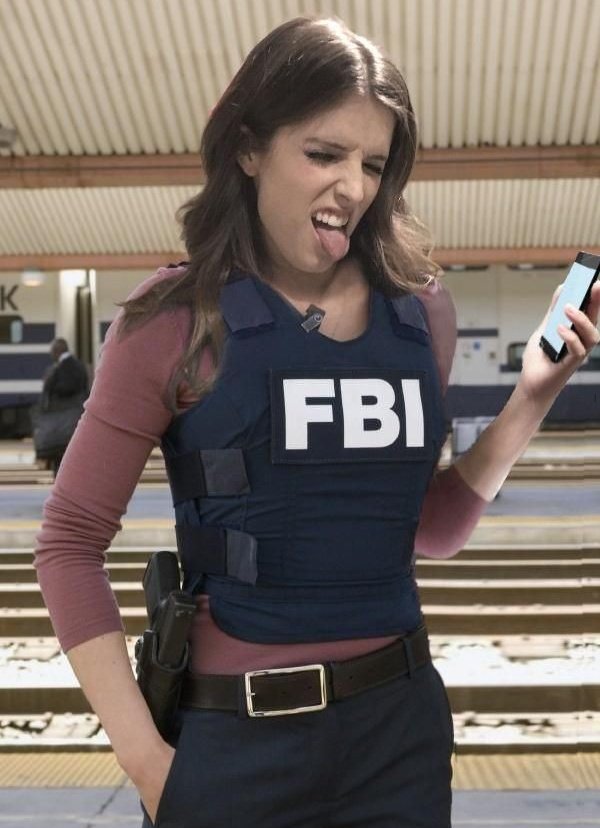 GF <a href="/AnnaKendrick47/">Anna Kendrick</a> 
What hubby do I look really sexy in this outfit. Yes I'll will fine a way to take to home for you. It's just a prop anyways.