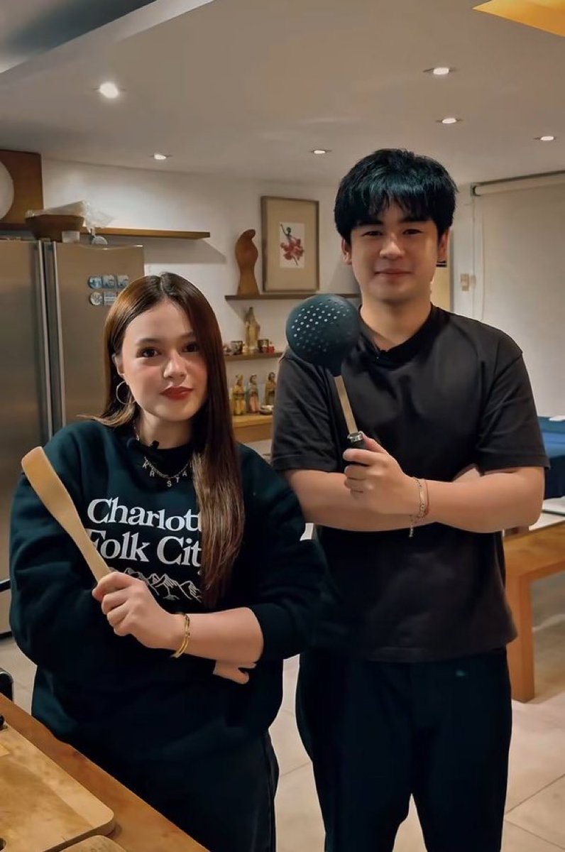 YesIts_Elle's tweet photo. From the screen to the kitchen—Krystal and Miguel cooking up something special for the person who deserves it most. 

KRYSGUEL COOKING VLOG
#KrysGuel https://t.co/59YgVRCvCd