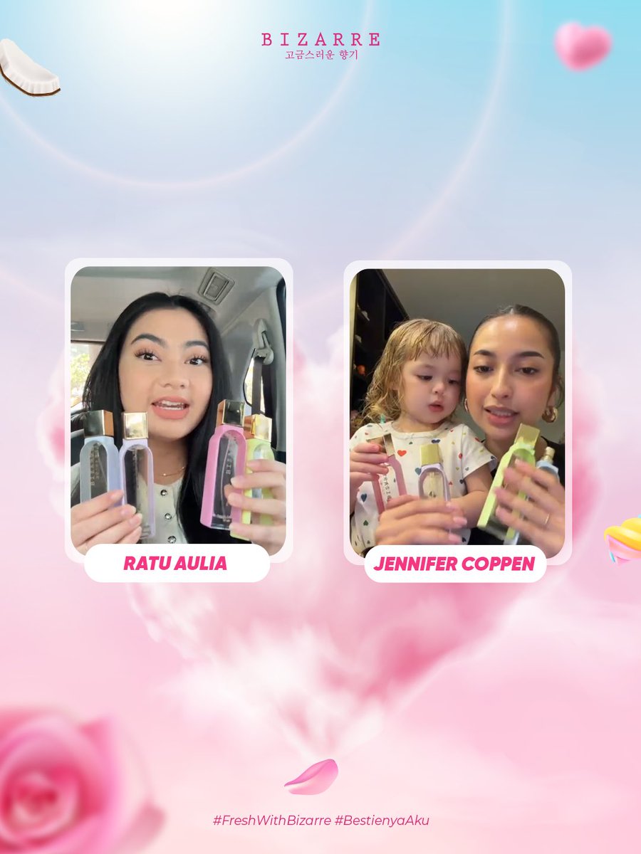 Bizarre_Perfume's tweet photo. Ssstttt🤭😍

Coba di cek😋

Ada siapa nih yang Bestie kenal, yang udah approved Bizarre?🤭😍

#Bizarre #FreshWithBizarre #BizarreParfum #BestienyaAku #SweetyourVibes https://t.co/0oL6eKKb43