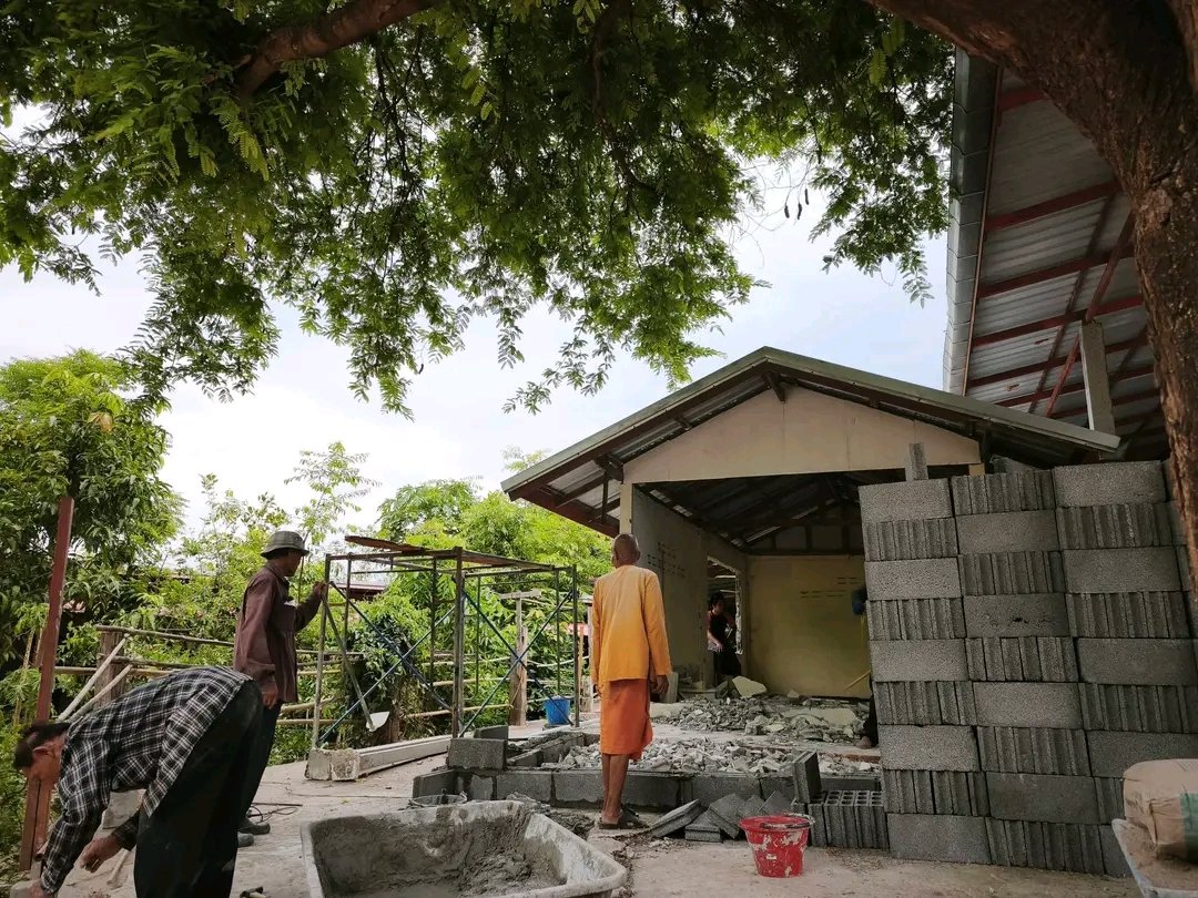 🪷เชิญร่วมทำบุญสร้างห้องสุขาห้องน้ำปลดทุกข์🪷ถวายวัดธาตุมังคลาราม ต.เชียงยืน อ.เมือง จ.อุดรธานี 
ร่วมบุญ กองบุญละ 29 บาท หรือตามจิตศรัทธา 
ร่วมบุญได้ที่ธนาคารกรุงไทย 
เลขบัญชี 29202446040 
ชื่อบัญชีวัดธาตุมังคลาราม