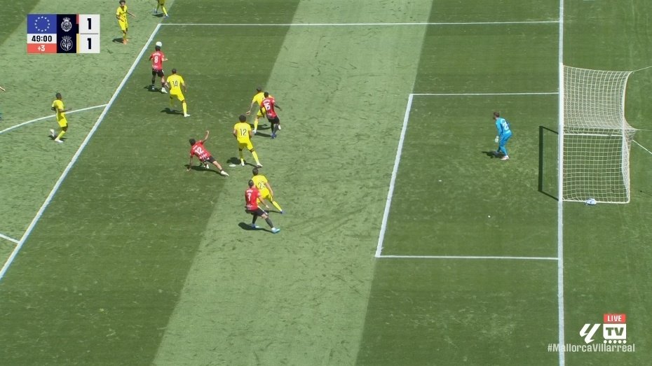 ArchivoVAR's tweet photo. ⁉️💥 ¿Hay fuera de juego de Muriqi en el empate del Real Mallorca?

✅ 𝗡𝗢.

👉🏻 Arnau Tenas falla en su intento de atrapar el balón teniendo control absoluto sobre su acción, lo cual inicia una nueva APP.

▪️ La interpretación de Del Cerro Grande, en el VAR, es impecable. https://t.co/llnP6MwnUN