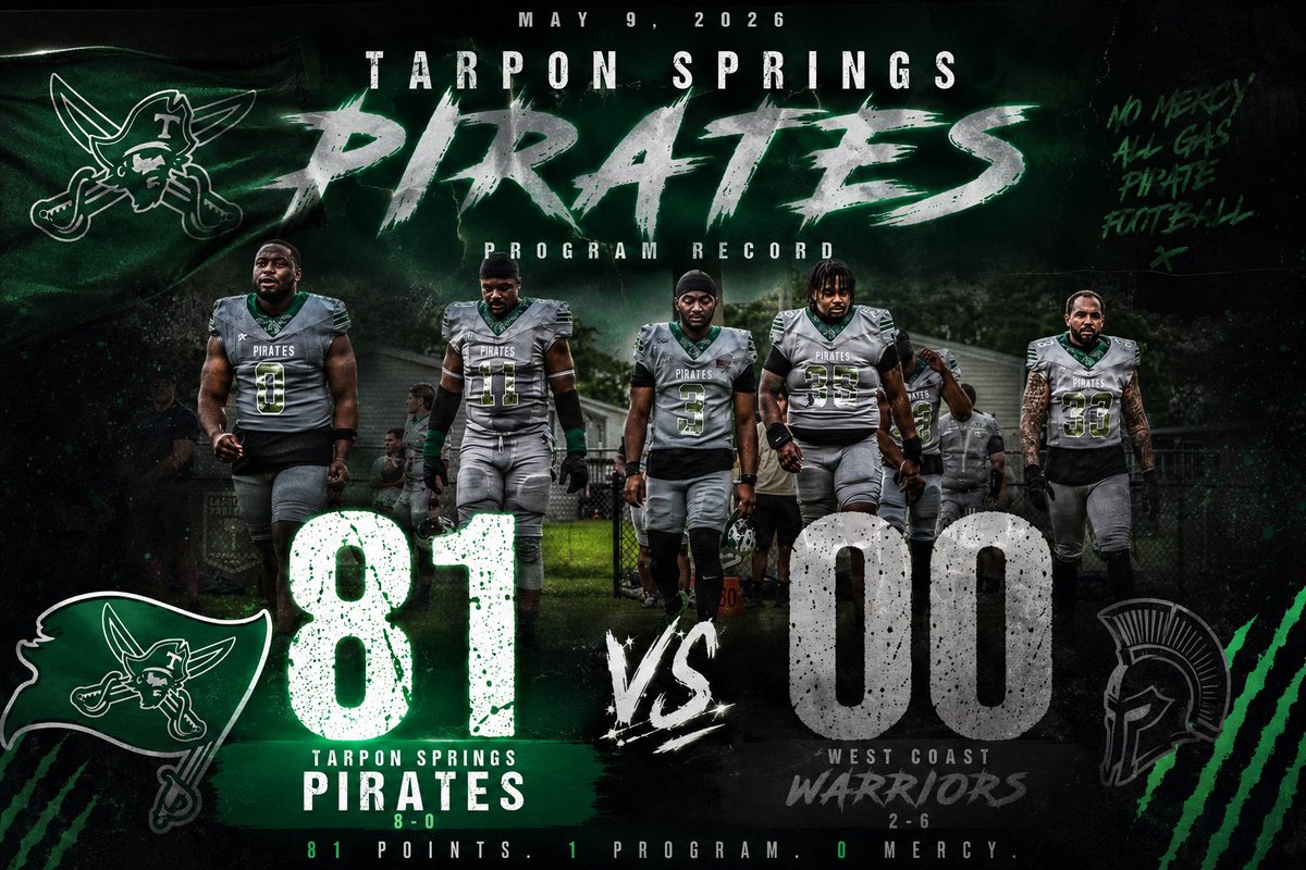 Tarpon Springs Pirates tweet media